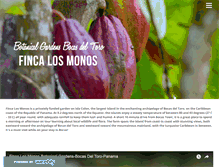 Tablet Screenshot of bocasdeltorobotanicalgarden.com